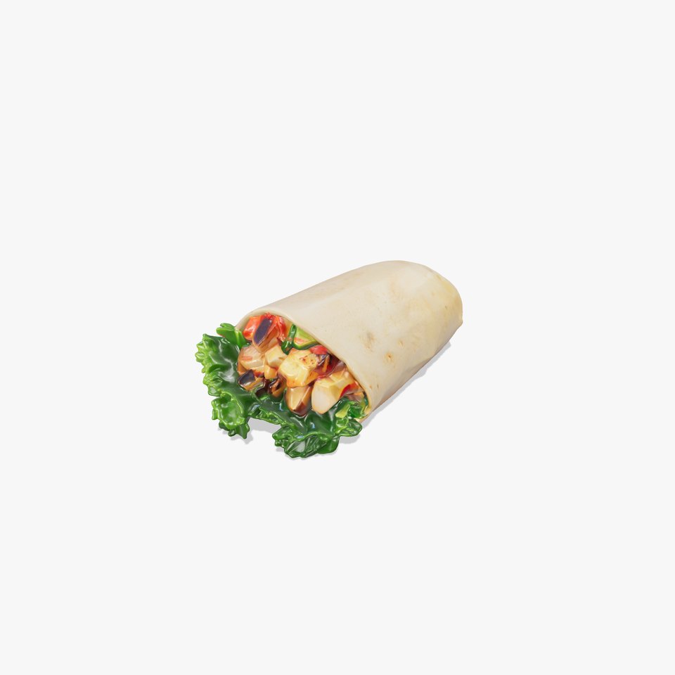 Loaded Chicken Avocado Wrap model pack